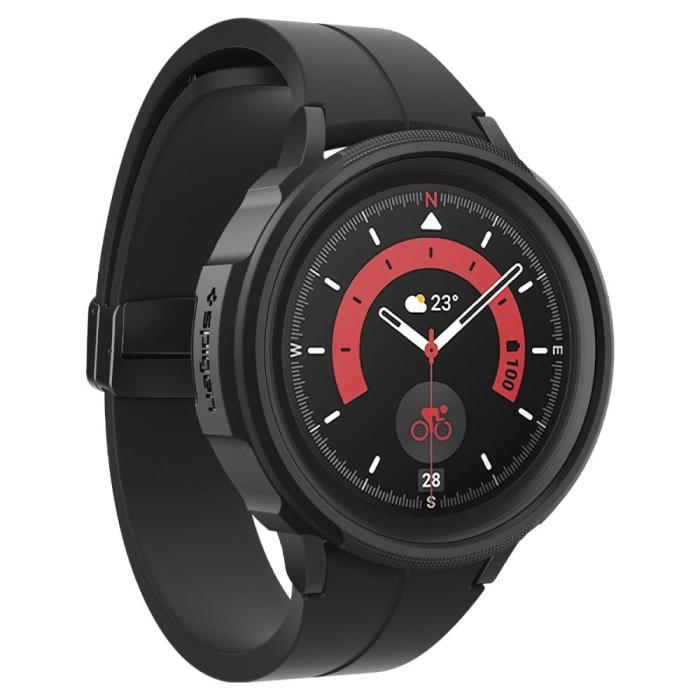 Spigen - Spigen Galaxy Watch 5 Pro (45mm) Skal Liquid Air - Matte Svart