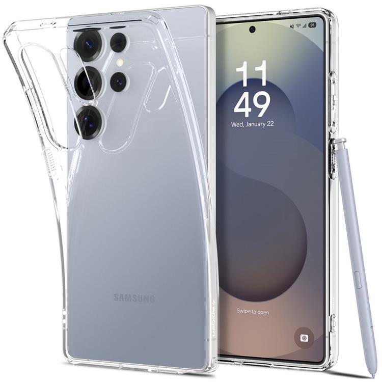 Spigen Galaxy S25 Ultra Mobilskal Liquid Crystal - Crystal Clear | 2353 | AlltMobil