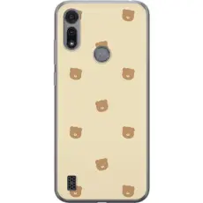 Gustaf - Mobilskal till Motorola Moto E6i med Bj&ouml;rnm&ouml;nster