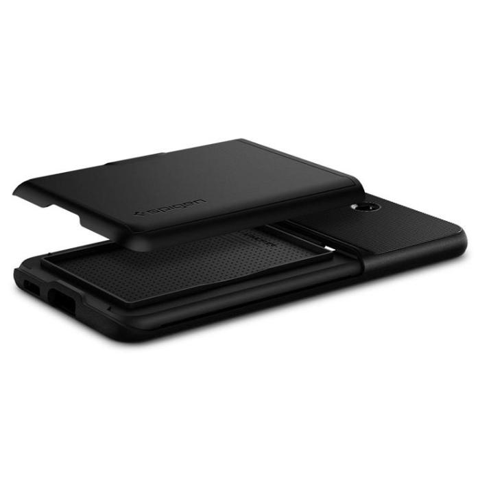 UTGATT1 - Spigen Slim Armor CS Skal Galaxy S21 FE - Svart