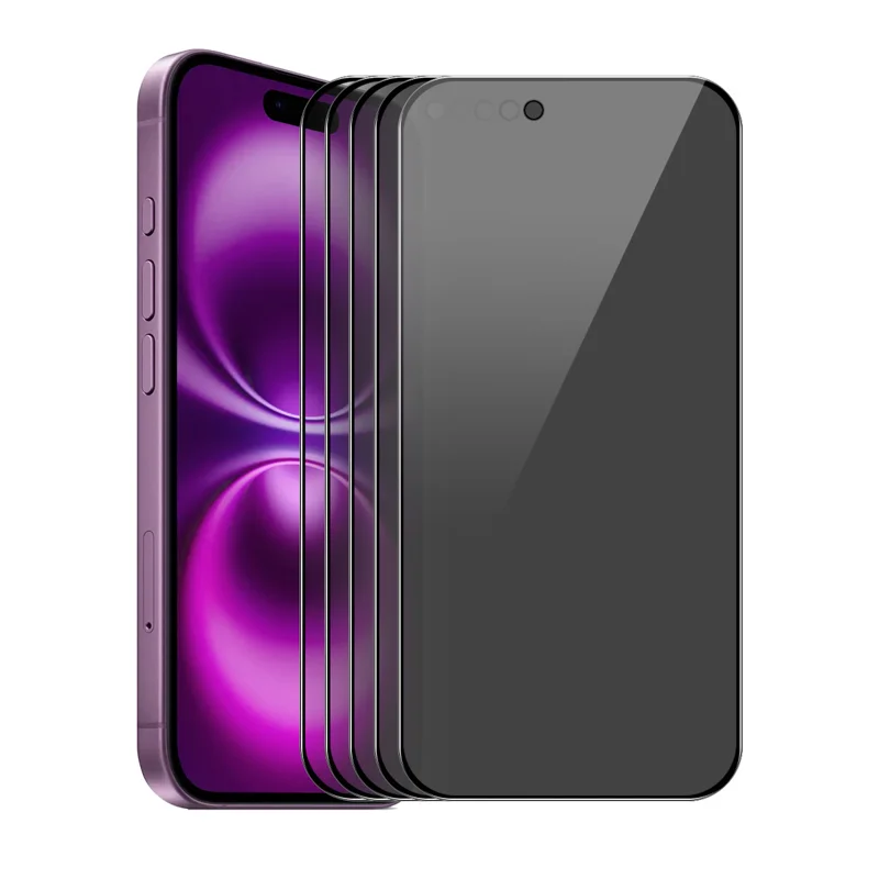 [10-Pack Bulk] iPhone Air Härdat Glas Skärmskydd Privacy | 5468 | AlltMobil