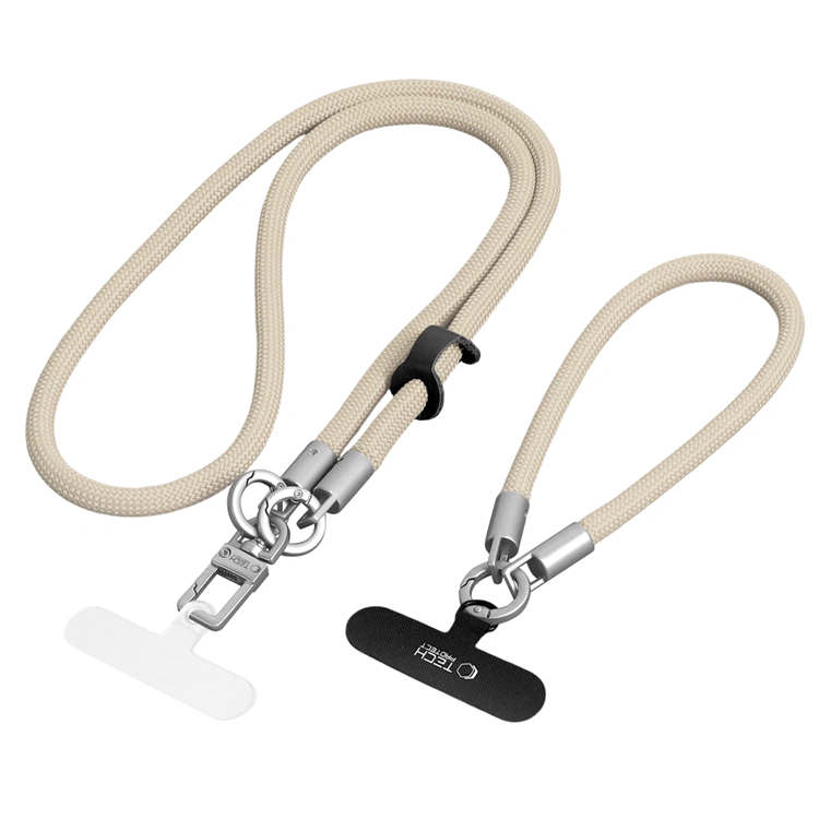 Tech-Protect Mobilrem Crossbody C10S - Beige/Titanium