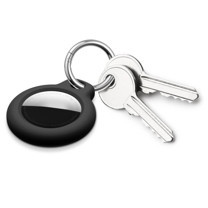 Tech-Protect - [4-Pack] Tech Protect Apple Airtag Nyckelring - Svart