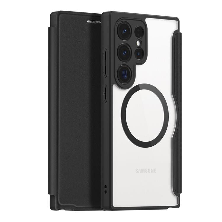 Dux Ducis Galaxy S24 Ultra Plånboksfodral Magsfae Skin X Pro - Svart | 2353 | AlltMobil