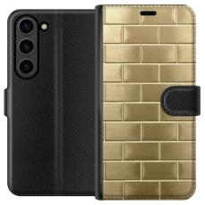 iSecrets - Pl&aring;nboksfodral till Samsung Galaxy S24+ med Gyllene Murstenar