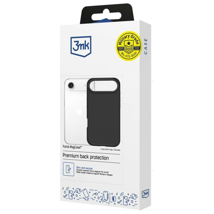 3MK - 3mk Mobilskal För iPhone Air Magsafe Fortis - Svart