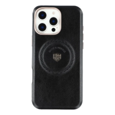 KIGC - KIGC iPhone 16 Pro Mobilskal Magsafe Läder - Svart