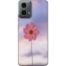 iSecrets - Mobilskal till Motorola Moto G34 med Rosa blomma