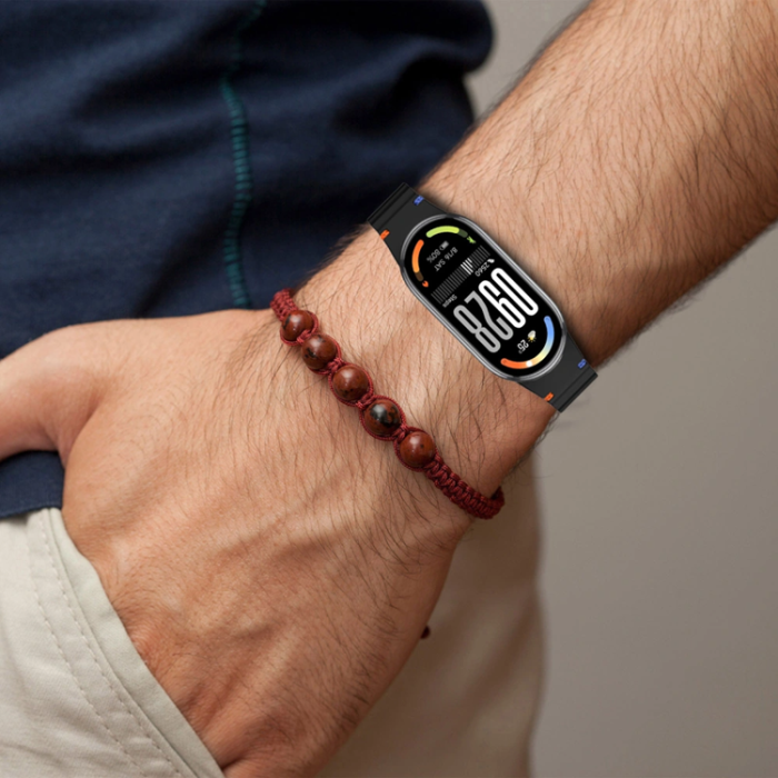 Tech-Protect - Tech-Protect Xiaomi Smart Band 8/9/10/NFC Armband Silikon - Blå