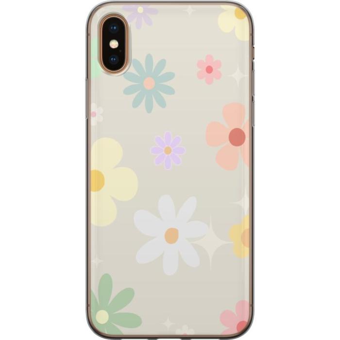 iSecrets - Mobilskal till Apple iPhone XS Max med fejdande blommor