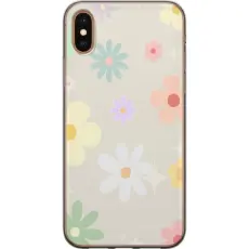 Gustaf - Mobilskal till Apple iPhone XS Max med fejdande blommor