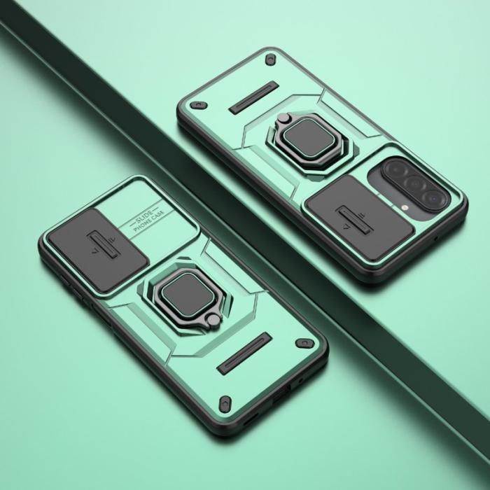OEM - Mobilskal för Samsung Galaxy S26 PC + TPU Kickstand - Grön
