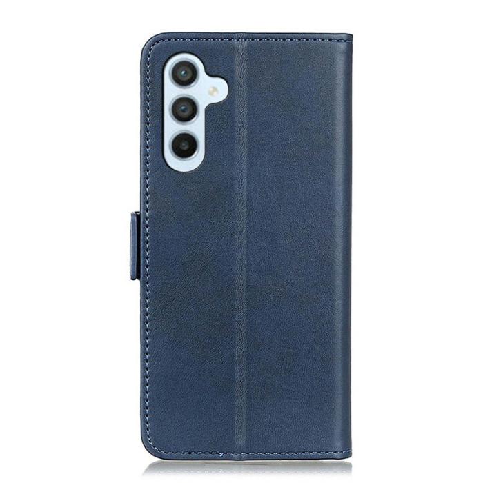 OEM - Mobilfodral för Samsung Galaxy S26 Plus Kickstand Konstläder - Blå