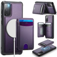 OEM - JEEHOOD Samsung Galaxy S20 FE Fodral Konstl&auml;der - Lila