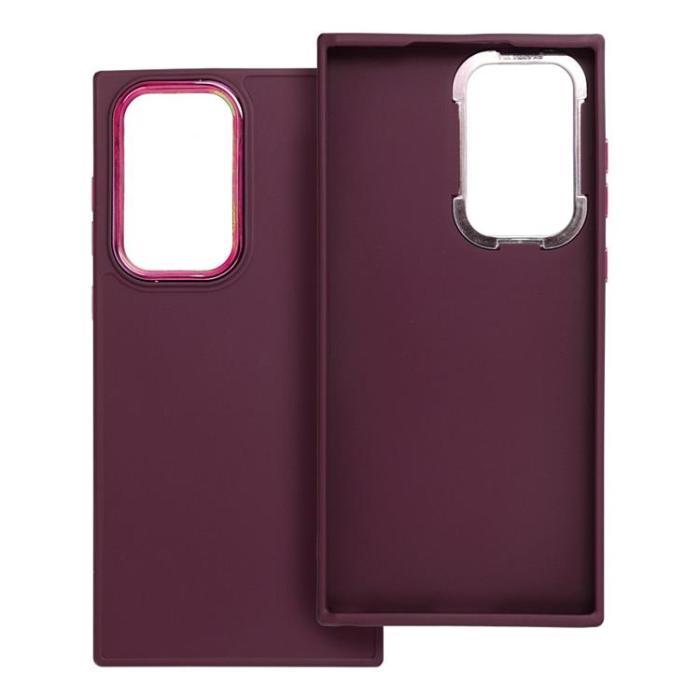 OEM - Galaxy S22 Ultra Mobilskal Frame - Lila