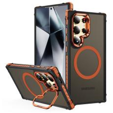 OEM - Mobilskal f&ouml;r Samsung Galaxy S26 Ultra Kickstand Magnetiskt - Orange
