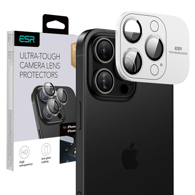 ESR iPhone 16 Pro/16 Pro Max Kameraskydd Armorite - Clear | 5468 | AlltMobil