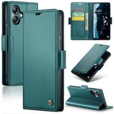 Caseme - CASEME Pl&aring;nboksfodral Konstl&auml;der f&ouml;r Samsung Galaxy A06 4G - Gr&ouml;n