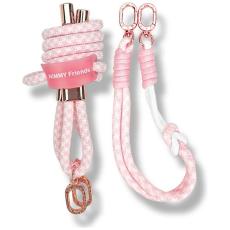 NIMMY - Nimmy Mobilrem Crossbody och Hand Cool&Cute 2.0 - Rosa