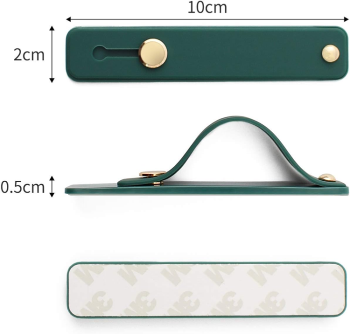 Boom of Sweden - BOOM Silikon Finger Mobilgrip Strap - Grön