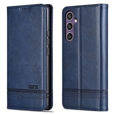 AZNS - AZNS Samsung Galaxy A36 5G Pl&aring;nboksfodral Konstl&auml;der - Bl&aring;