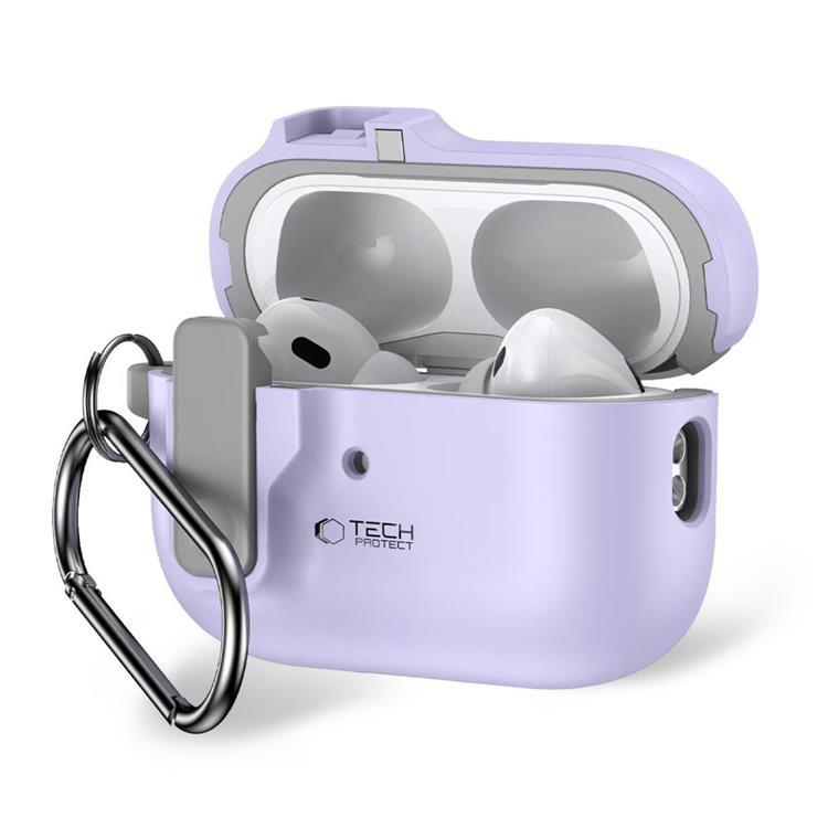 Tech-Protect Apple Airpods Pro 1/2 Skal Slim Hook - Lavender | 2353 | AlltMobil