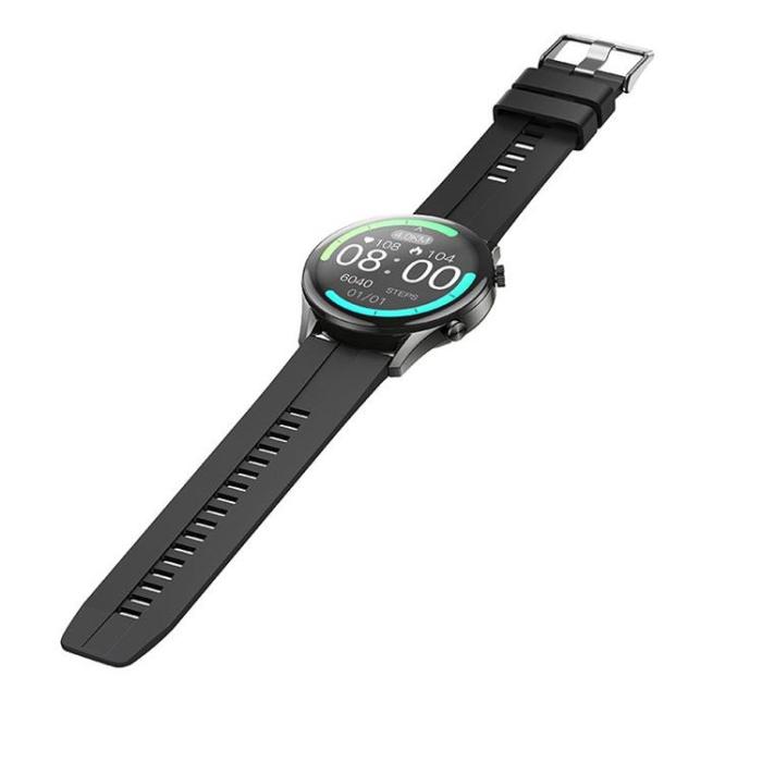 Hoco - Hoco Smart Watch med samtalsfunktion Y7 Pro - metallgrå