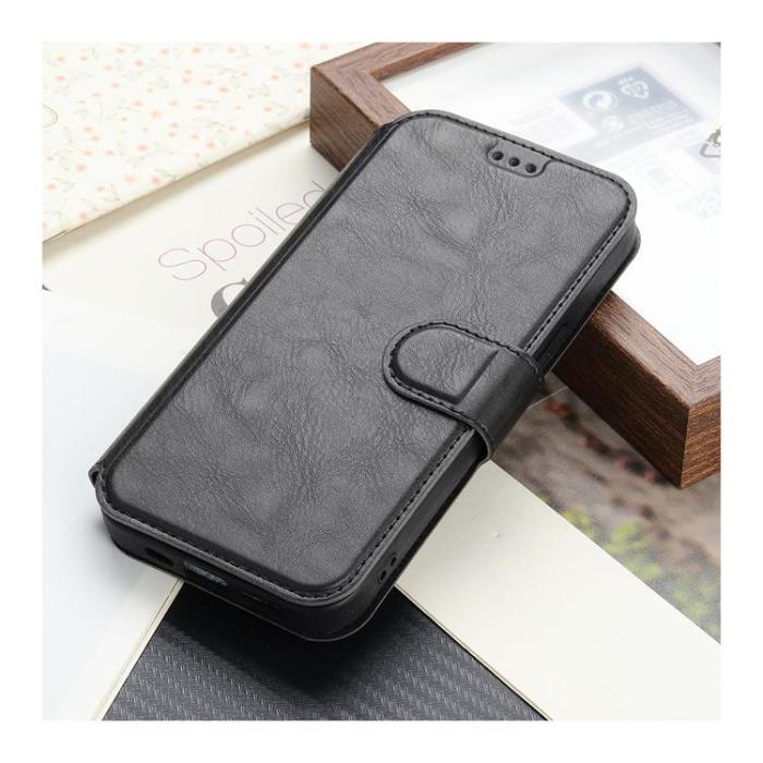 Boom of Sweden - BOOM iPhone 14 Plus Plånboksfodral Calfskin - Svart