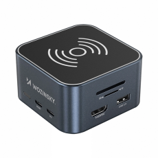 Wozinsky - Wozinsky 12in1 USB-C HUB med Trådlös Laddning med 15 cm kabel