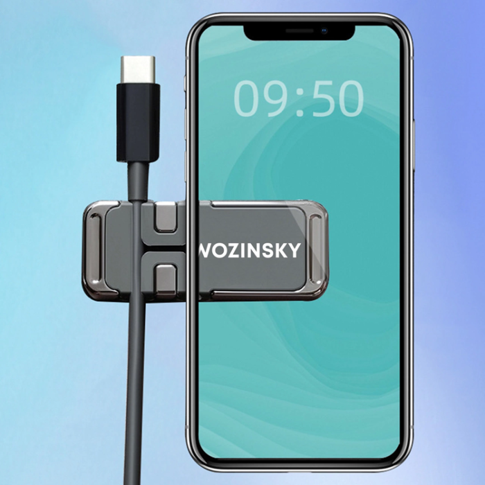Wozinsky - Wozinsky Magnetisk Mobilhållare med kabelorganisator