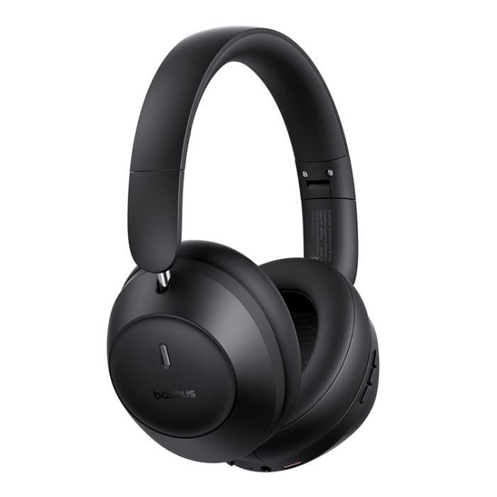 BASEUS - Baseus On-Ear Trådlösa Hörlurar Bluetooth 5.3 - Svart