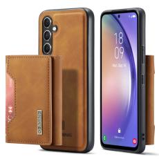 DG.MING - DG.MING Samsung Galaxy A54 5G Konstl&auml;der Pl&aring;nboksfodral Brun