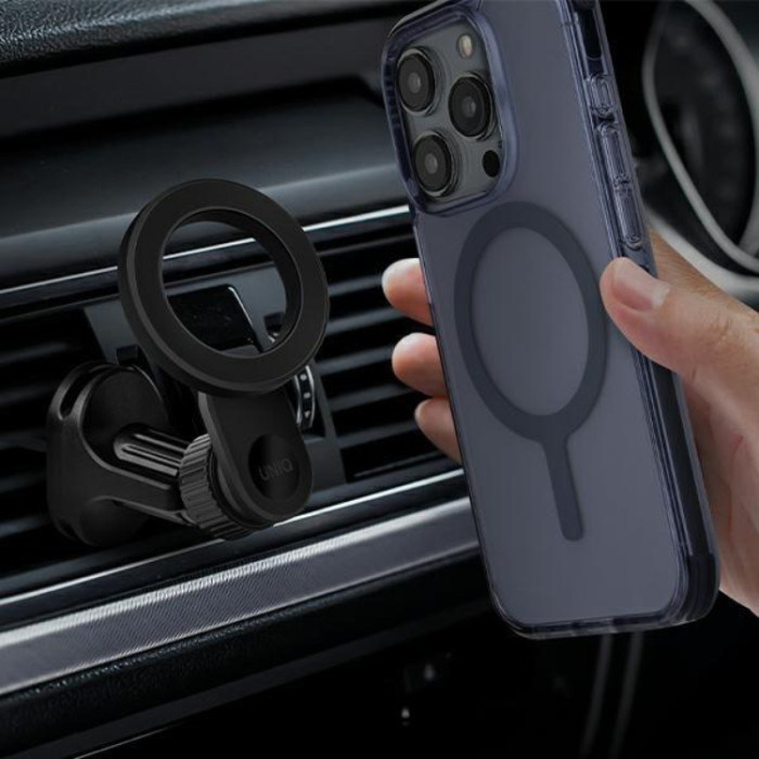 UNIQ - Uniq Mobilhållare Magsafe Ventgaller - Svart