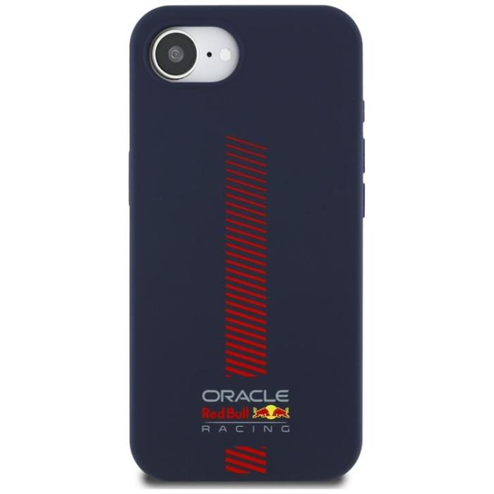 Red Bull - Red Bull iPhone 16e Mobilskal Magsafe Powerbar Silikon - Marinblå