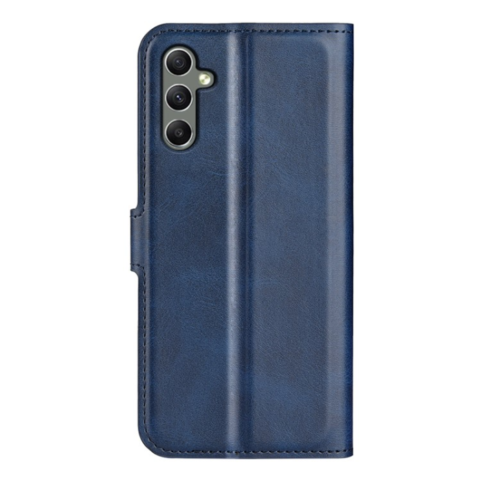 OEM - Galaxy A24 4G Plånboksfodral Folio Flip Calf - Blå