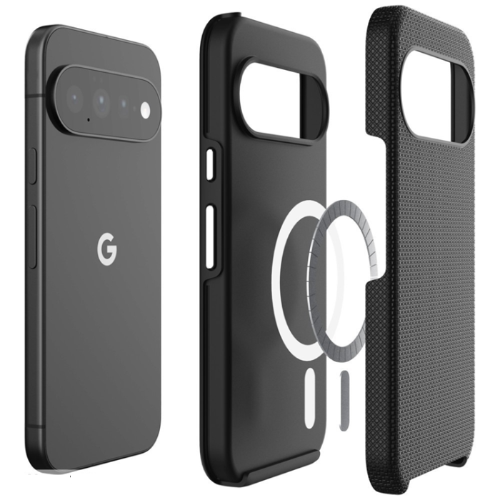 3MK - 3MK Mobilskal För Google Pixel 11 Magsafe Fortis - Svart