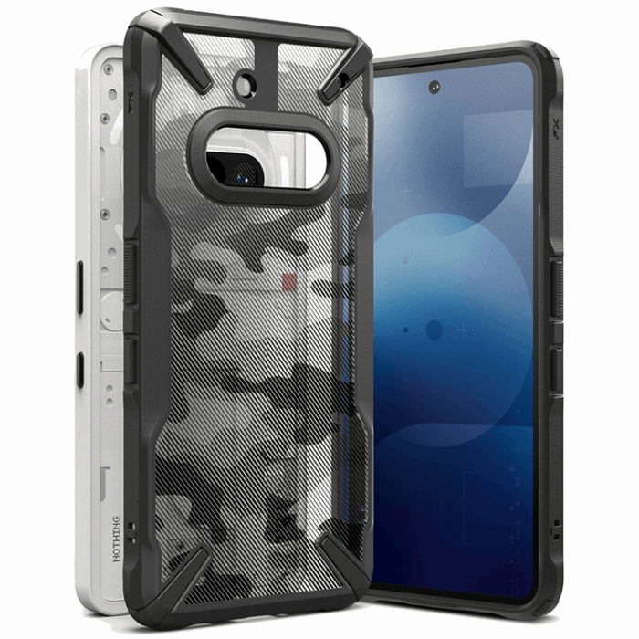 Ringke - Ringke Nothing Phone 3a Mobilskal Fusion X - Camo Svart