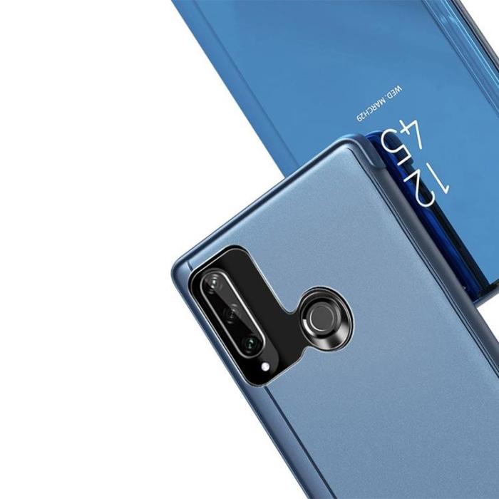 UTGATT5 - Clear View Fodral Huawei Y6p - Blå