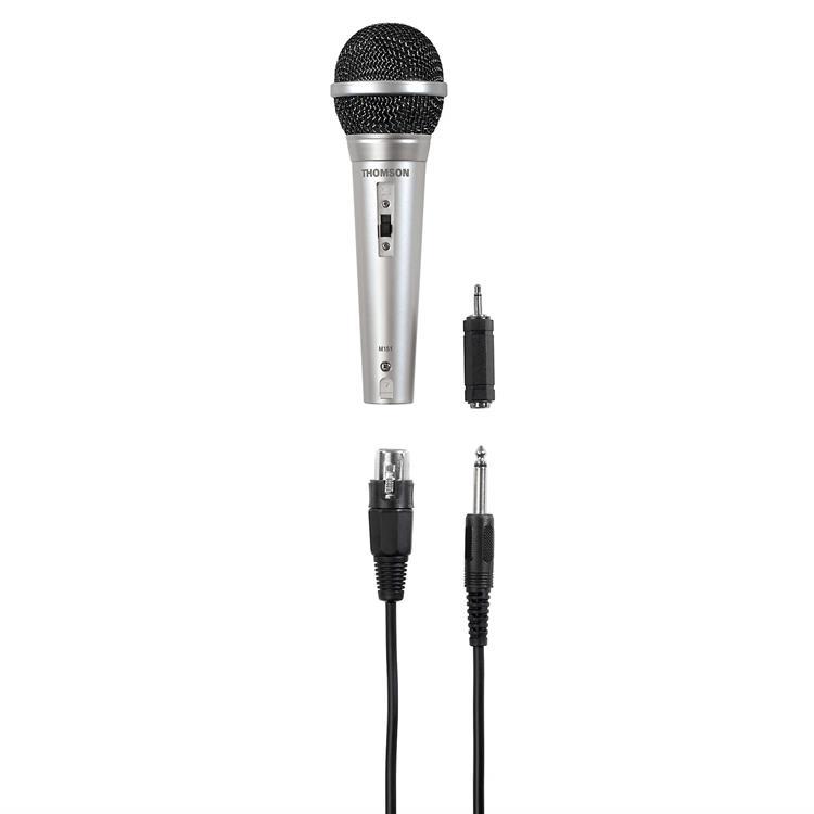 Produktfoto för Hama M151 Dynamic Microphone with XLR Plug karaoke