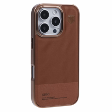 KIGC - KIGC iPhone 16 Pro Max Mobilskal Electroplating PC + TPU + PU