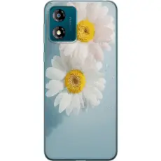 Gustaf - Mobilskal till Motorola Moto E13 med Sommarblommor
