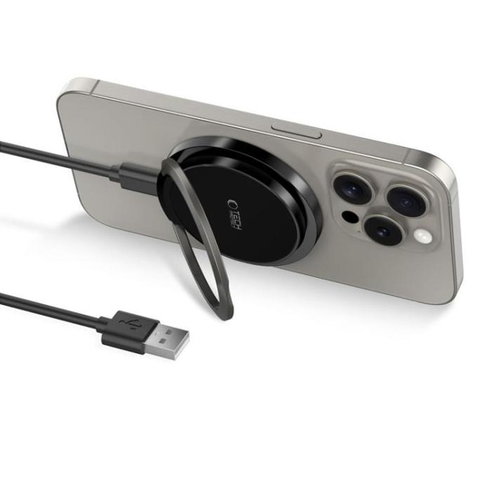 Tech-Protect - Tech-Protect Trådlös Laddare Magsafe QI15W-A33 - Svart