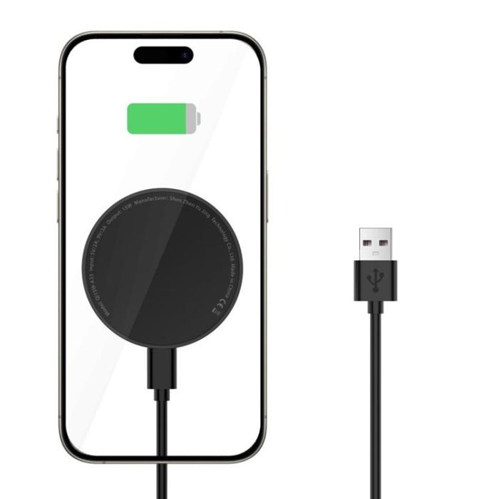 Tech-Protect - Tech-Protect Trådlös Laddare Magsafe QI15W-A33 - Svart