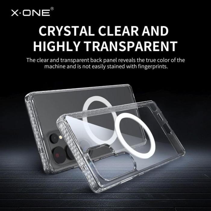 X-One - X-One Galaxy S25 Mobilskal Dropguard Magnetic - Clear