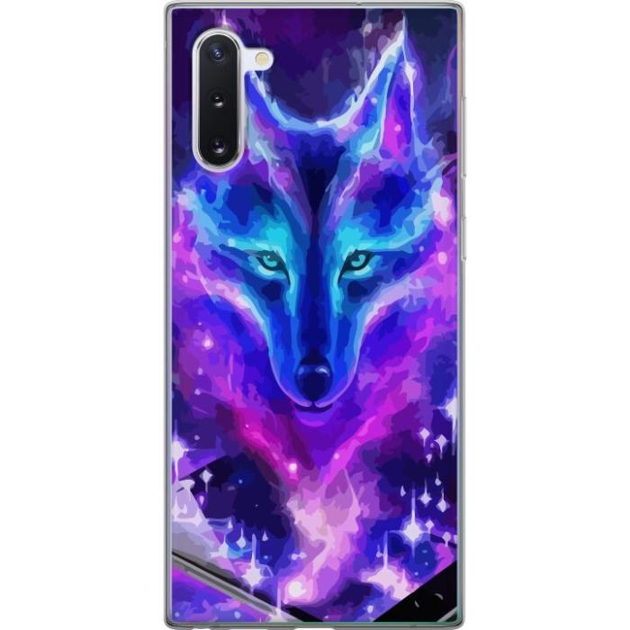 iSecrets - Mobilskal till Samsung Galaxy Note10 med Neon Varg