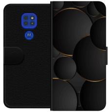 iSecrets - Plånboksfodral till Motorola Moto G9 Play med Lyxig Cirklar