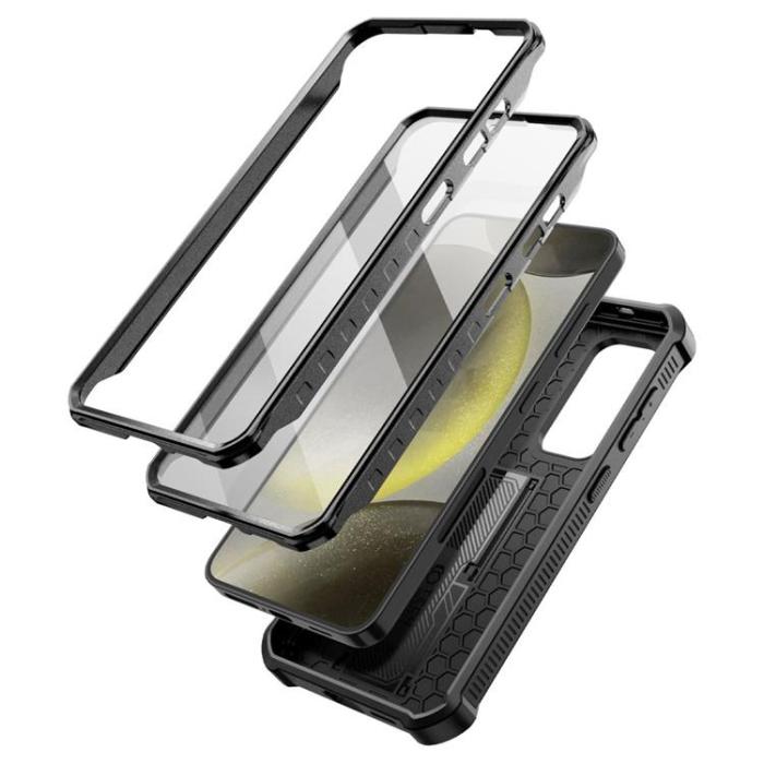 Tech-Protect - Tech-Protect Galaxy S24 Ultra Mobilskal Kevlar Cam Plus - Svart