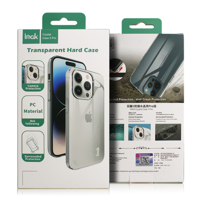 Imak - IMAK Oppo Find N2 Flip 5G Mobilskal Air II Pro Anti-Scratch - Clear