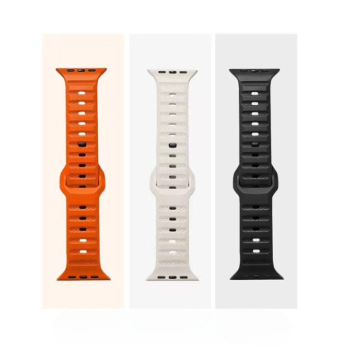 OEM - Apple Watch 4/5/6/7/8/SE (38/40/41mm) Rugged Band - Starlight