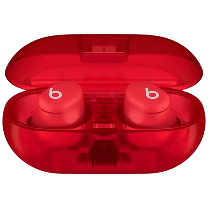Apple - Apple Beats Solo Buds In-Ear Trådlös - Genomskinligt Röd
